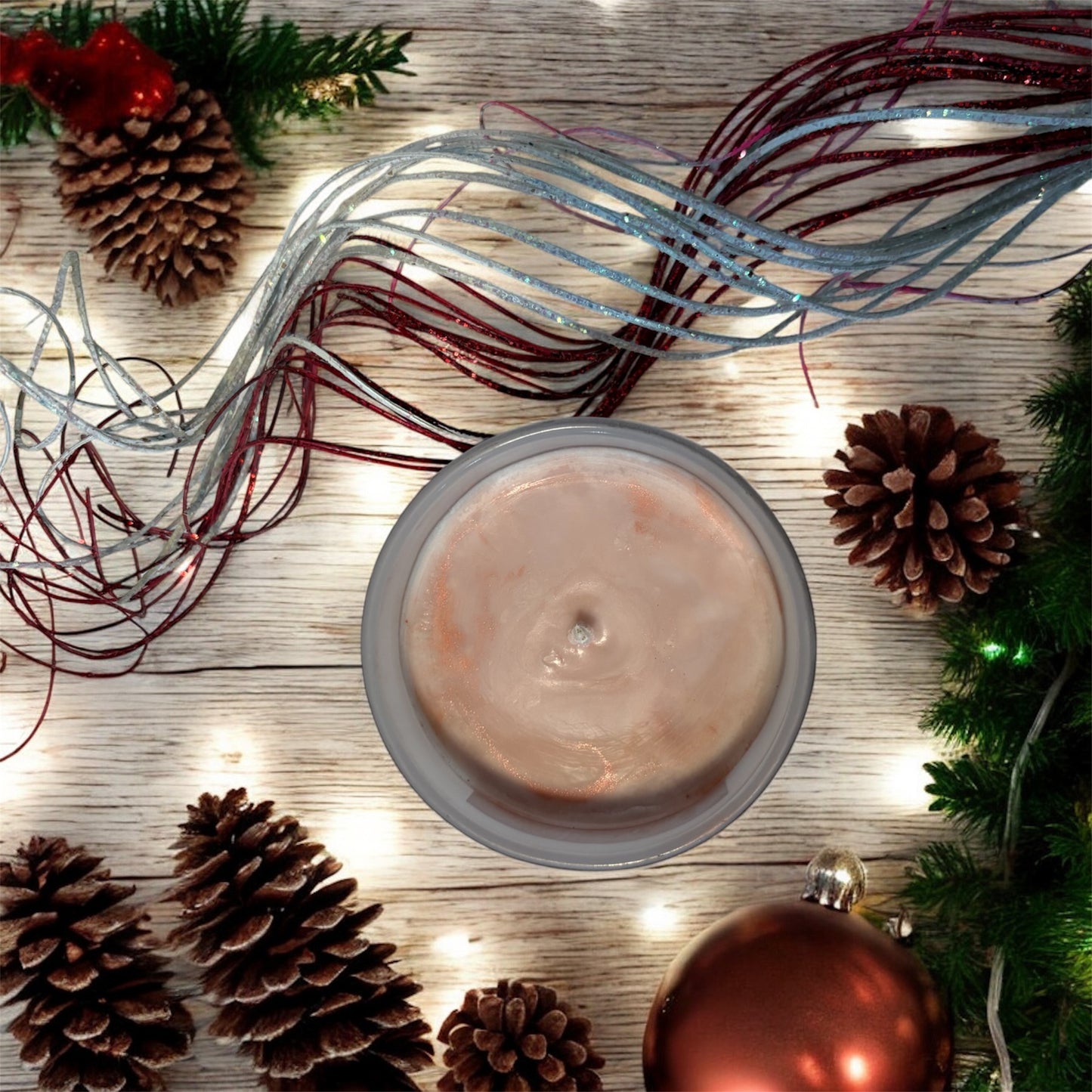 Pink Peppermint Snow