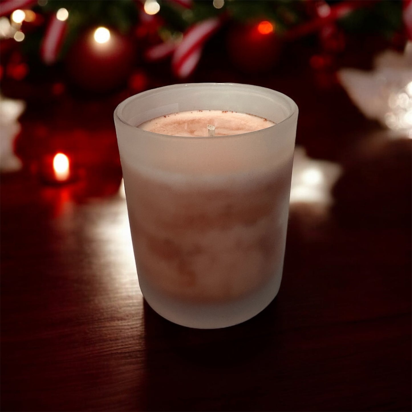 Pink Peppermint Snow